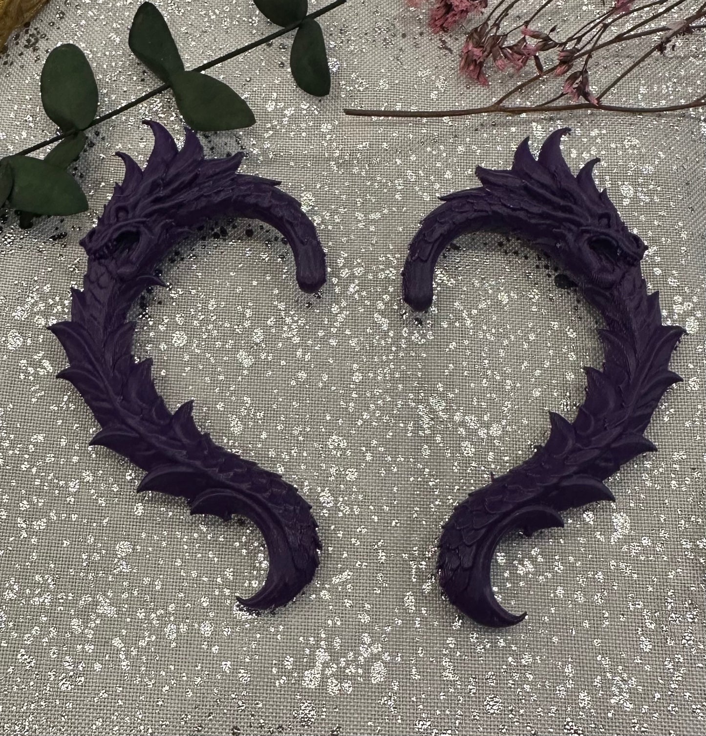 Dragon ear cuffs