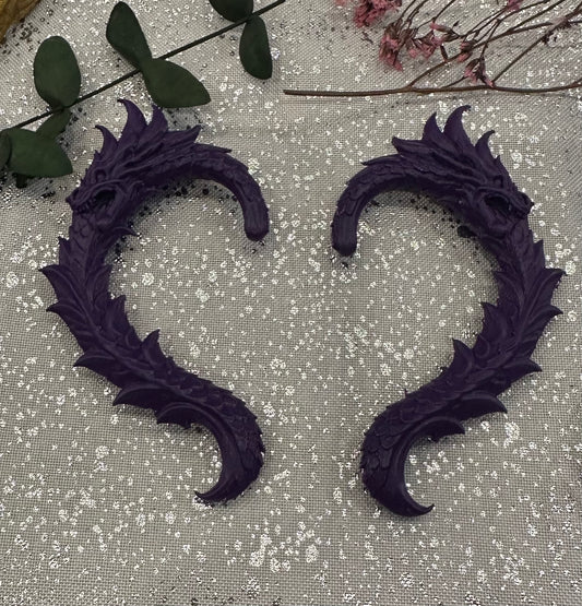 Dragon ear cuffs